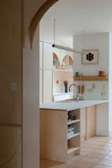Curvy Plywood Punches Up the Interiors of a 1920s London Home - Photo 10 of 22 - 