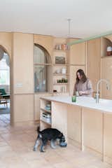 Curvy Plywood Punches Up the Interiors of a 1920s London Home - Photo 6 of 22 - 