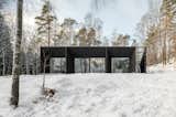 Rhythmic Black Timber Makes This Swedish Cabin Pop Against Its Surroundings - Photo 2 of 32 - 