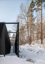 Rhythmic Black Timber Makes This Swedish Cabin Pop Against Its Surroundings - Photo 8 of 32 - 