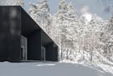 Rhythmic Black Timber Makes This Swedish Cabin Pop Against Its Surroundings - Photo 11 of 32 - 