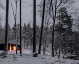 Rhythmic Black Timber Makes This Swedish Cabin Pop Against Its Surroundings - Photo 7 of 32 - 
