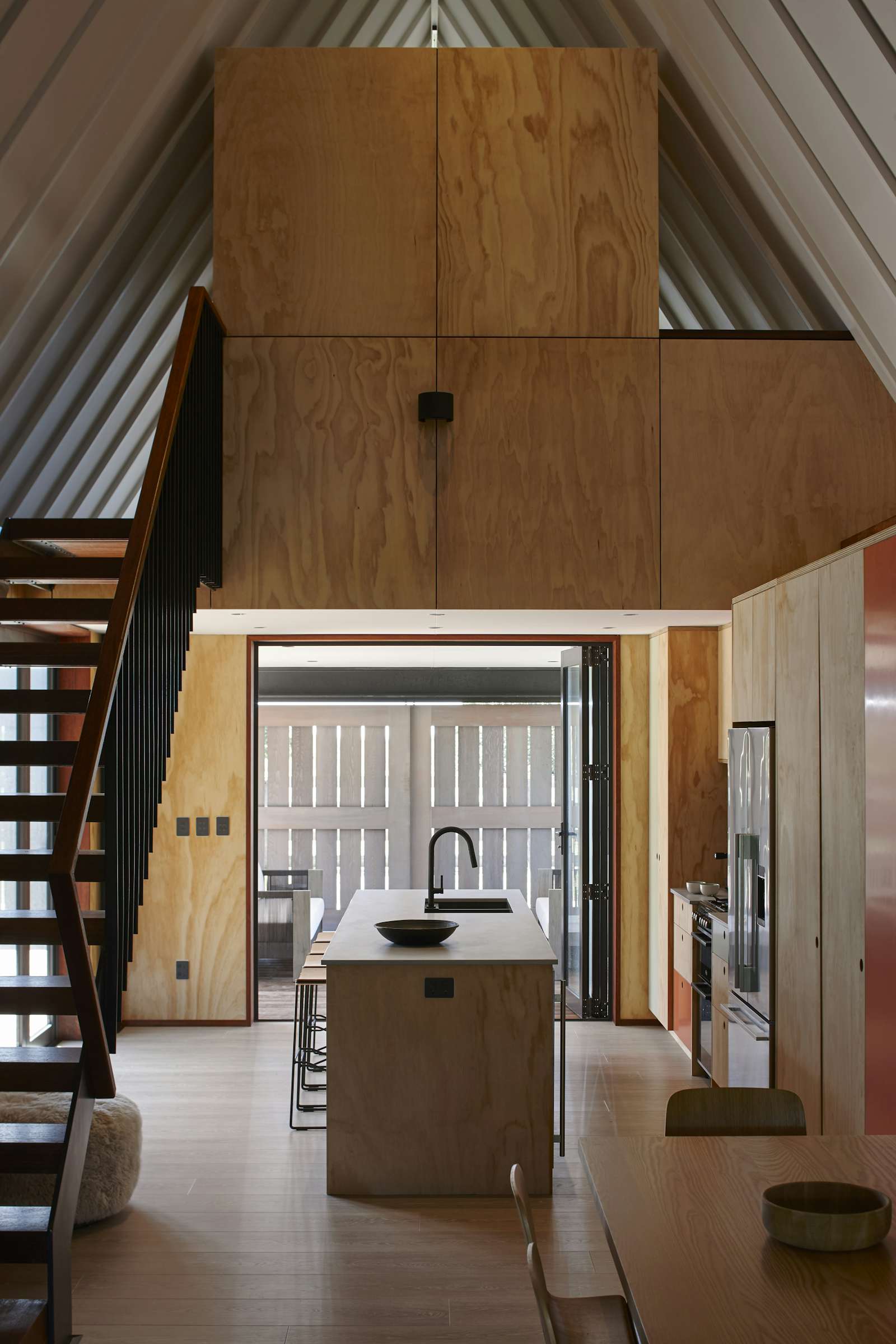 Photo 8 of 14 in This Coastal New Zealand AFrame Looks Like a Floating