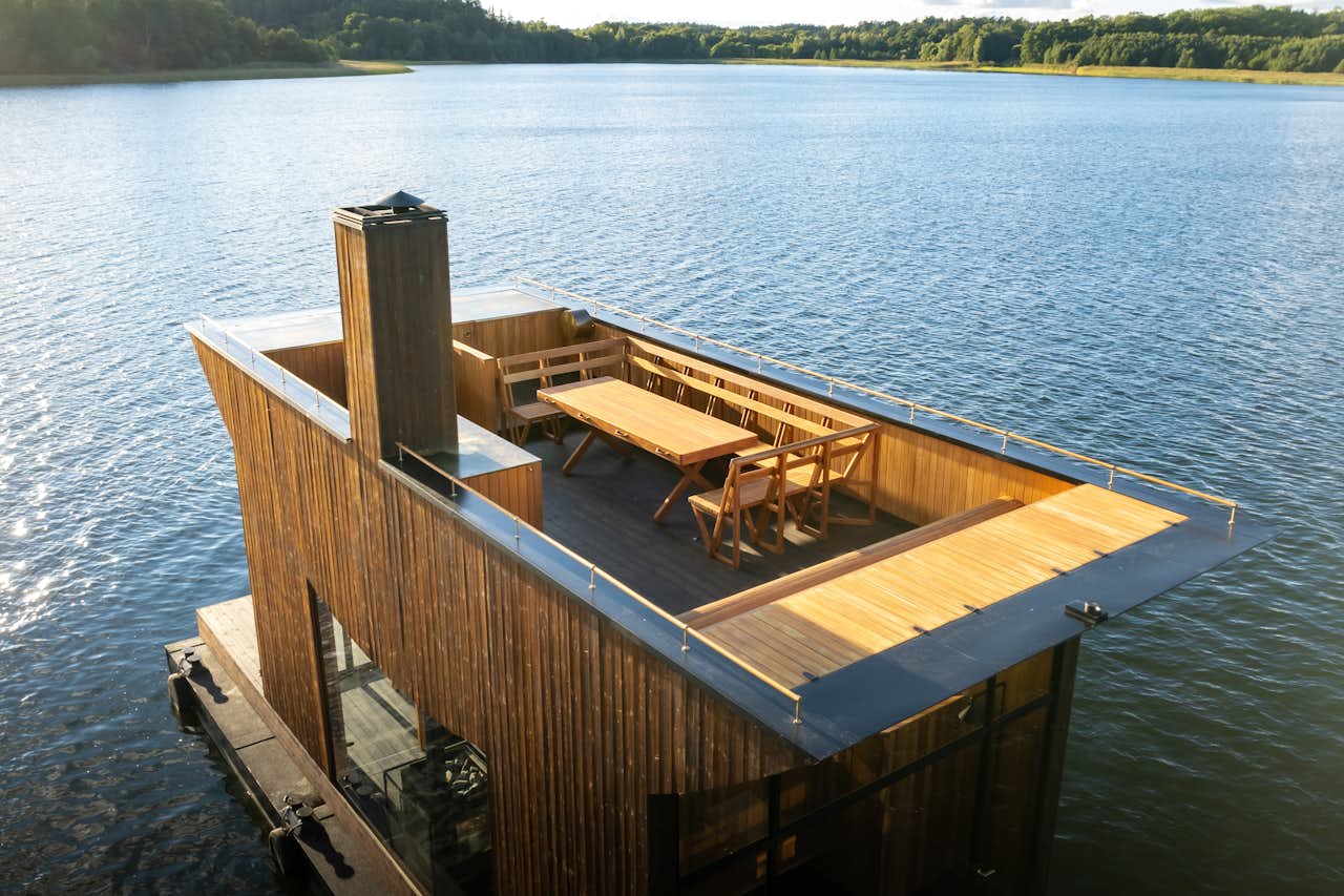 Photo 4 of 27 in This Floating Sauna in Stockholm’s Archipelago Lets