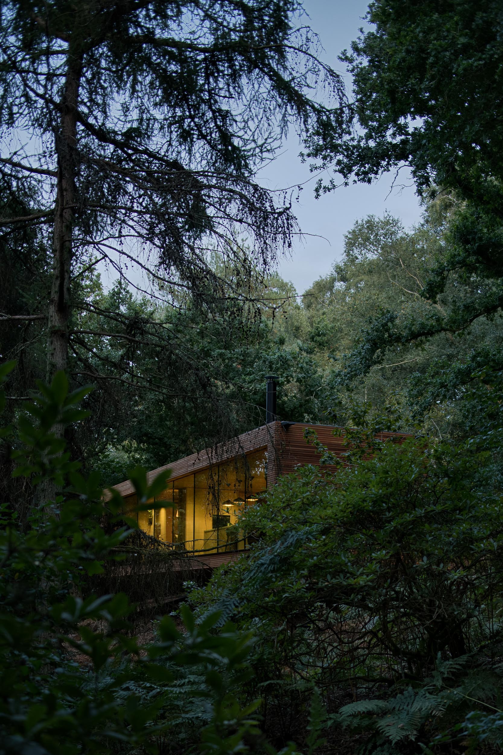 Photo 3 Of 20 In A Prefab Cabin With Massive Windows Touches Down   Original 