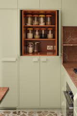 Pistachio Cabinets, Chunky Terrazzo, and Red Marble Amp Up a 1960s Apartment - Photo 9 of 15 - 