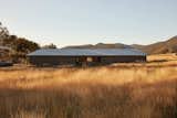 A Mighty Corrugated Metal Roof Ties Together a Compound in Rural Australia