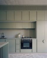 Kitchen and Colorful Cabinet  Photo 14 of 23 in Breeze Block Lovers, This Cottage Renovation in Australia Is for You