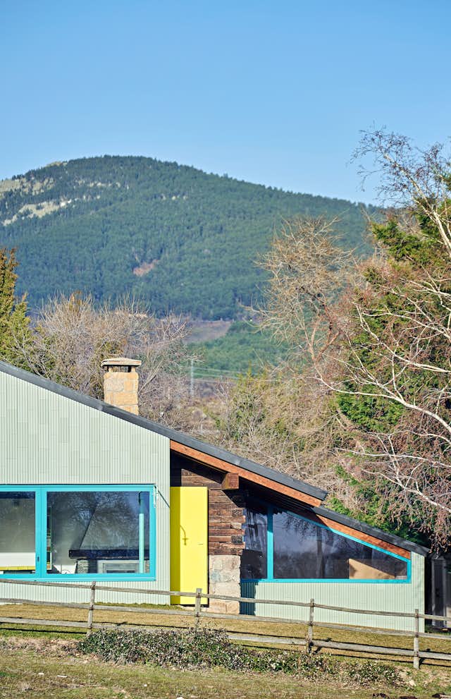 Photo 4 of 13 in Neon Yellow Walls Recast This ’70s Country Home in