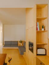From Cabinets to Couches: Plywood Punches Up Nearly Every Corner of This Spanish Apartment - Photo 5 of 13 - 
