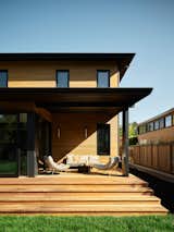 Aro homes are engineered to use 67 percent less energy than the American Institute of Architects (AIA) 2030 Challenge baseline. The company estimates that the house will use 107 percent less energy than the baseline once energy reductions from photovoltaic panels are accounted for.