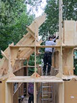 This Micro Cabin Was Assembled by a Team of Two Without Any Nails, Screws, or Tools - Photo 12 of 13 - 