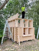 This Micro Cabin Was Assembled by a Team of Two Without Any Nails, Screws, or Tools - Photo 13 of 13 - 