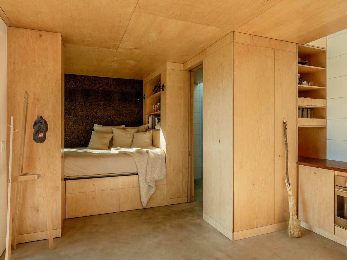 Photo 9 Of 13 In She Built A 330 Square Foot Cabin In One Of Washington photo-9-of-13-in-she-built-a-330-square-foot-cabin-in-one-of-washington