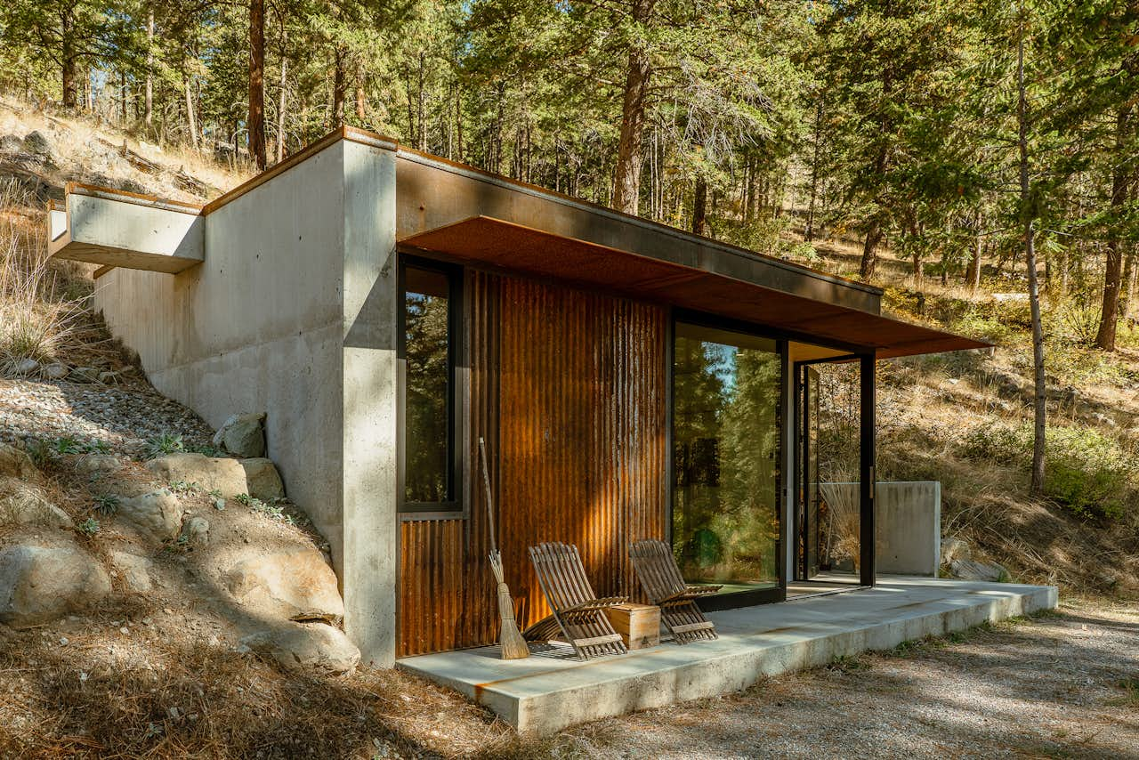 Photo 2 of 13 in She Built a 330-Square-Foot Cabin in One of Washington ...