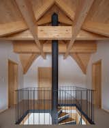 This Ski Cabin’s Spiral Stair Doubles as... a Woodburning Stove? - Photo 12 of 14 - 