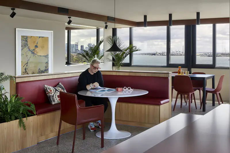 View of Photo 1 of 12 in In Australia, a Colorful Renovation Makes a Midcentury ...