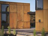 Lloyoll offers three aesthetic styles—Salti, Stika, and Skáli—that differ in their material approaches to rustic luxury. Skáli, pictured above, leverages weathering steel cladding for a bold, durable design.