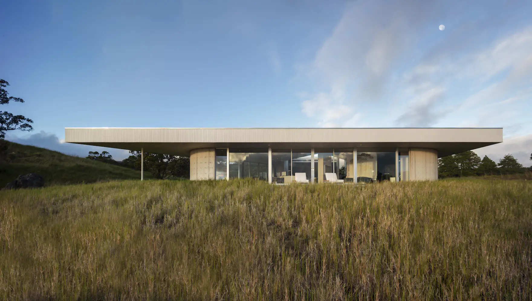 Stunning Site-Cast Concrete Construction Off-Grid Apartment Building image