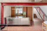 Red Steel and Brick Enliven a ’70s Rowhouse Renovation in London - Photo 8 of 15 - 