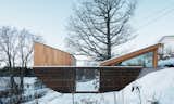 A Backyard in Norway Gets a Ship-Shaped Addition