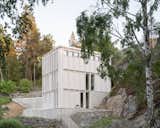 Why Does This Swedish Home Look So Crisp? The Wood Cladding Doesn’t Have Any Knots