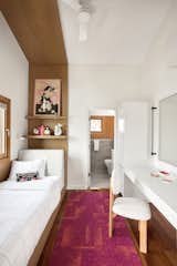 The second floor includes a similar daybed, although this one is not convertible.