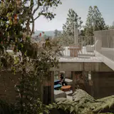 Stacked Geometric Shapes Form a Hillside Concrete Home in Colombia - Photo 6 of 13 - 