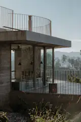 Stacked Geometric Shapes Form a Hillside Concrete Home in Colombia - Photo 7 of 13 - 