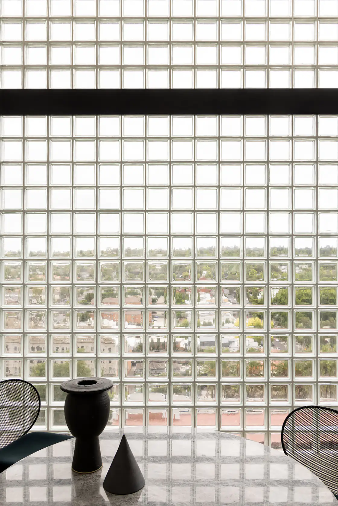 View of Photo 12 of 17 in Retro Glass Bricks Stack to the Sky at This ...