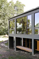 The Garage Was in Bad Shape, So She Swapped It Out for a Crisp Art Studio - Photo 5 of 15 - 