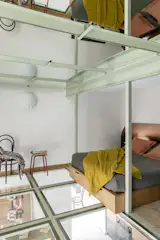 A Glass-Floor Mezzanine Shatters Conventions in This Reworked Rome Apartment - Photo 13 of 16 - 