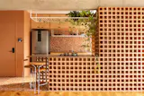 Beautifully Chaotic Caquinhos Tile Grounds This Small Apartment Renovation in Brazil