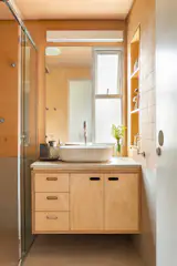 Beautifully Chaotic Caquinhos Tile Grounds This Small Apartment Renovation in Brazil - Photo 10 of 10 -