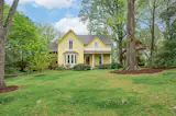 Dating Back to 1870, a Sunny Yellow Home in Charlottesville Asks $2.25M