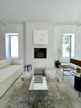 The home was originally renovated by designer Barbara Hill, who used it as a weekend retreat.