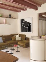 A Wavy Wardrobe Echoes Original Barrel Vaulted Ceilings in This Renovated Barcelona Flat