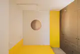 A Pink Stair Punctuates a Family’s Renovated 720-Square-Foot Madrid Apartment - Photo 5 of 15 - 