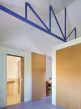 The Yellow Steel Prop in This Stripped-Back Madrid Townhome Made Us Do a Double Take - Photo 4 of 15 - 