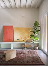 The Yellow Steel Prop in This Stripped-Back Madrid Townhome Made Us Do a Double Take