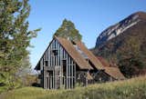 Iridescent Solar-Thermal Panels Give This €2.85M French Chalet Its Shine