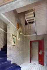 The duplexes are distributed across the three levels of the home.&nbsp;