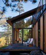The Roof Also Forms a Wall at This Soaring Colorado Cabin