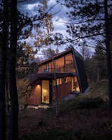 The Roof Also Forms a Wall at This Soaring Colorado Cabin