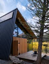 The Roof Also Forms a Wall at This Soaring Colorado Cabin