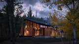 The Roof Also Forms a Wall at This Soaring Colorado Cabin