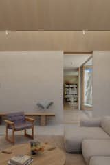 A Sawtooth Roof With Skylights Caps the Living Space of This Melbourne Home