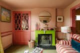 Peach, Ochre, and Neon-Green Paints Punch Up This £935K Cottage in Somerset
