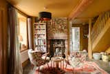 Peach, Ochre, and Neon-Green Paints Punch Up This £935K Cottage in Somerset