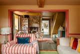 Peach, Ochre, and Neon-Green Paints Punch Up This £935K Cottage in Somerset